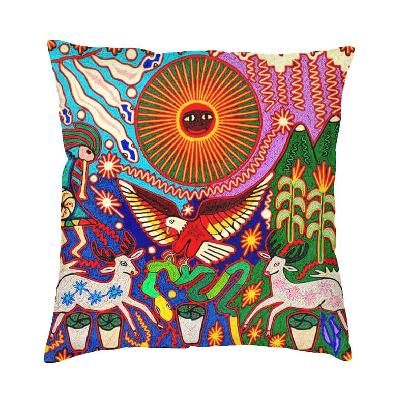 Huichol Print Cushion Covers