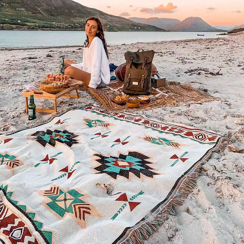 Geometric Pattern Blanket