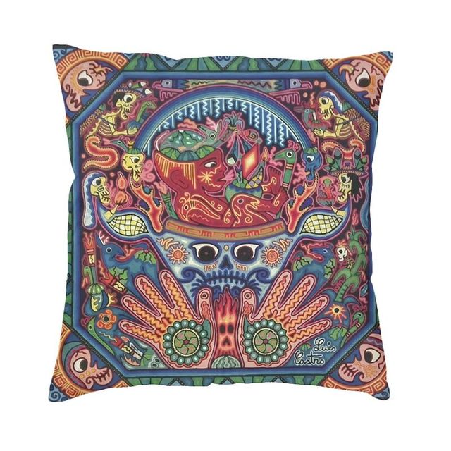 Huichol Print Cushion Covers