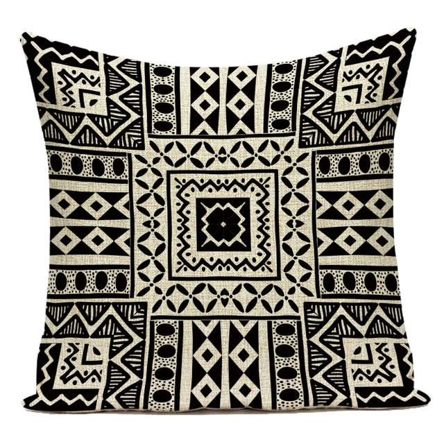 Geometric Bohemian Style Cushion Covers